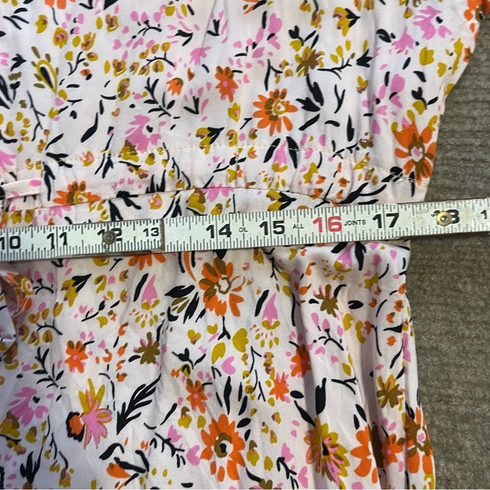 Petal & Pup Pink Floral Midi Dress - Picture 11 of 12